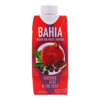 Bahia Jus de grenade, açaî et thé vert, 33cl