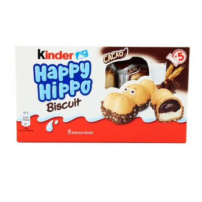 Kinder Biscuit Happy hippo cacao, 103g