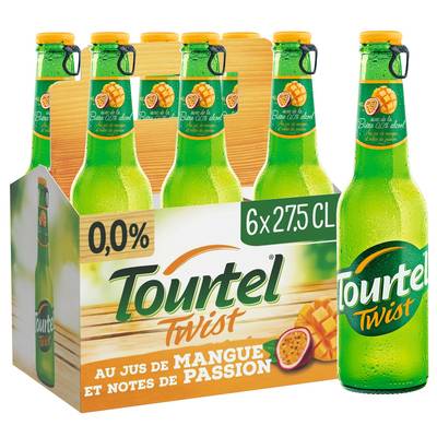 Tourtel Twist Mangue - Passion 0.00%, 6x27,5cl