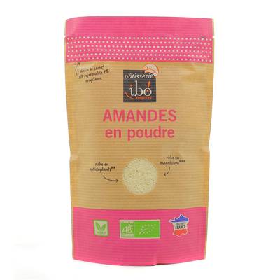 Ibo Amande en poudre bio, 100g