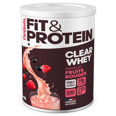 Gerlinéa Boisson Poudre Clear Whey saveur Fruits Rouges, 288g