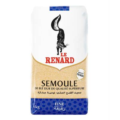 Le Renard Semoule de Blé Fine, 1kg