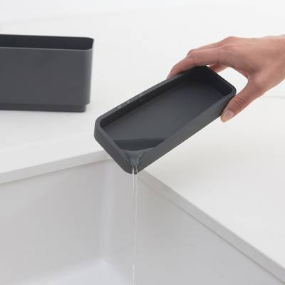 8710755117503 - Brabantia - Organiseur d'évier Dark grey