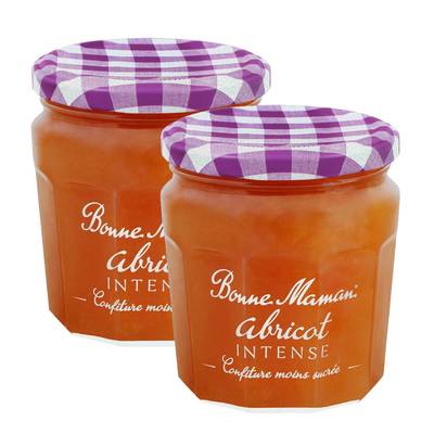 Bonne Maman Confiture Abricot intense, 2x335g