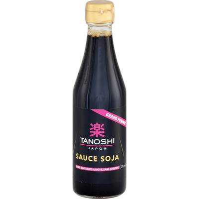 Tanoshi - Japon Sauce Soja Salée Japonaise, 30cl