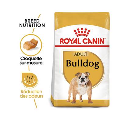 3182550719803 - Royal Canin - Croquettes sur mesure Réduction des Odeurs pour Chien Bulldog Adulte