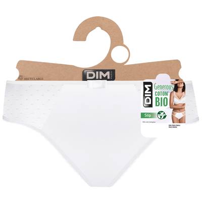 Dim Slip ligne Generous Coton Bio, Taille 44
