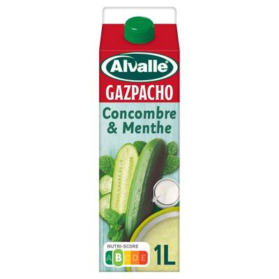 Alvalle Soupe Froide Concombre & Menthe, 1L