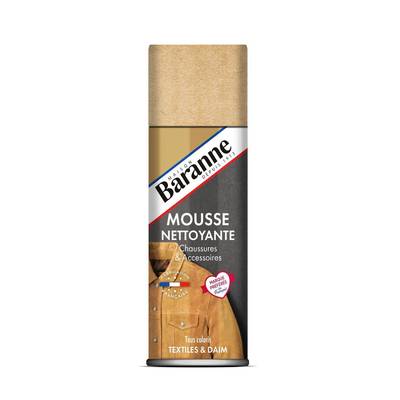 Baranne Mousse nettoyante Chaussure & Accessoire, 200ml