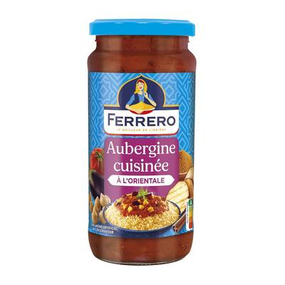 Ferrero Sauce Aubergine Cuisinée à l'Oreintale, 400g