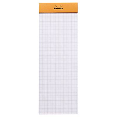 3037920082004 - Rhodia - Un Bloc notes 7.4 x 21 cm petits carreaux N°8