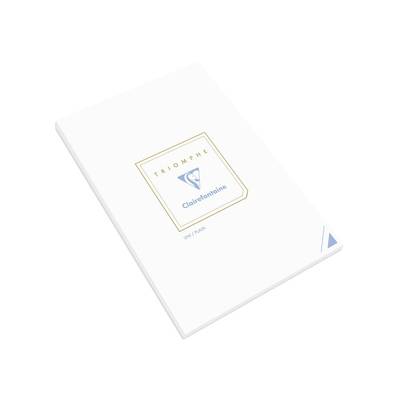 Clairefontaine Bloc de correspondance A5 14,8 x 21 cm uni blanc, 50  feuilles