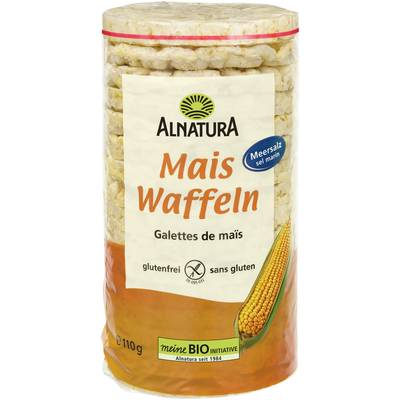 Alnatura Galette de maïs sel marin bio, 110g