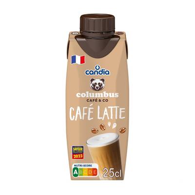 Columbus Café & CO Boisson lactée café latte, 250ml