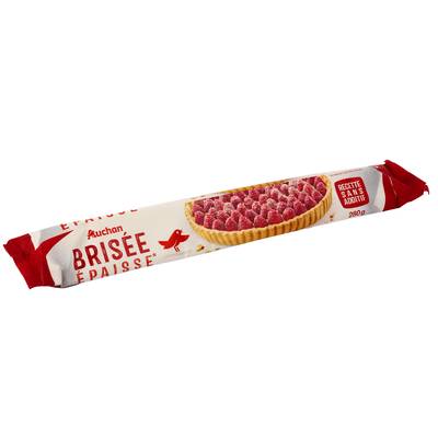 Auchan Pâte Brisée Epaisse, 280g