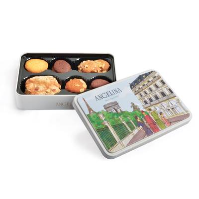 Angelina Paris Boite assortiment de biscuits, 70g