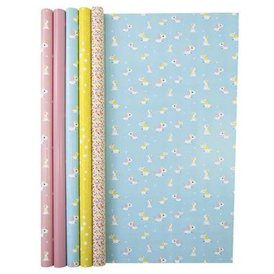 3329682019504 - Clairefontaine - Un rouleau de papier cadeau Excellia Aurore