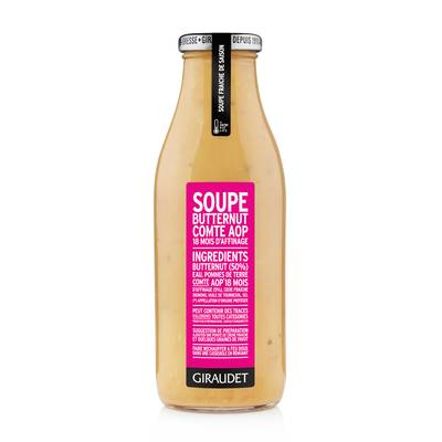 Giraudet Soupe Butternut et Comté AOP 18 mois, 50cl