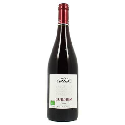 Vin de pays de l'Herault AOP Moulin de Gassac Guilhem Bio, 75cl