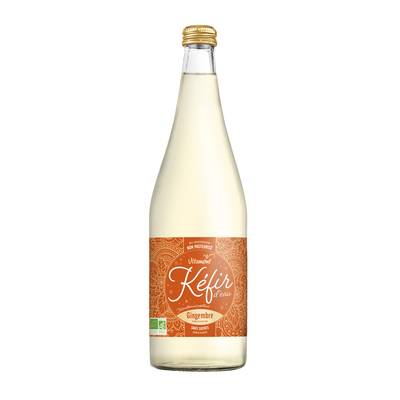 Vitamont Kéfir d'eau bio Gingembre, 75cl