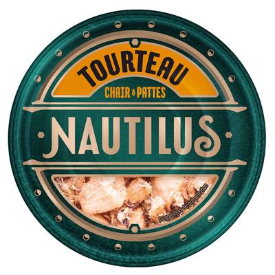 Nautilus Crabe Tourteau Chair et Pattes, 105g