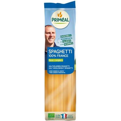 Priméal Spaghetti 1/2 complet, bio, 500g