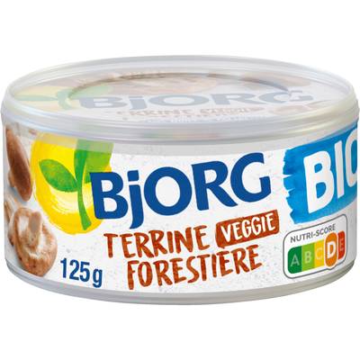 Bjorg Veggie Terrine forestière bio, 125g