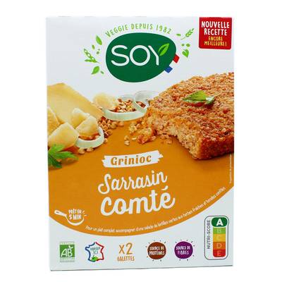 Soy Grinioc Sarrasin, Comté Bio, 200g