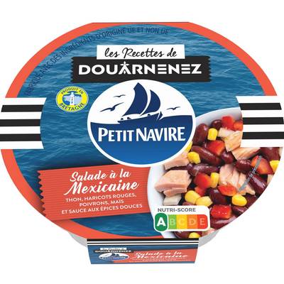 3019080021505 - Petit Navire - Salade à la Mexicaine - Thon, haricots rouges, maïs