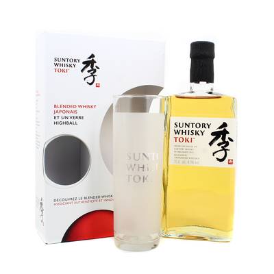 Toky Suntory Coffret Blended Whisky Japonnais 43°, 70cl