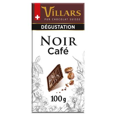 Villars Chocolat noir café, 100g
