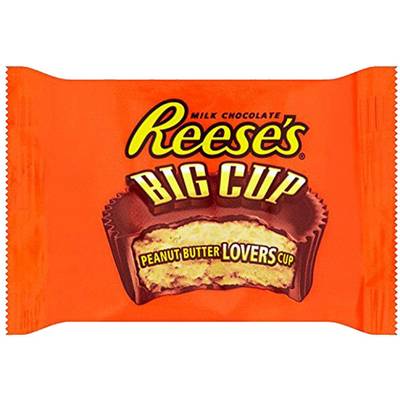 Reese 's Big cup au beurre de cacahuète saveur chocolat au lait, 39g