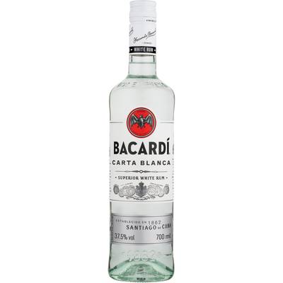 Bacardi Rhum blanc Carta Blanca - 37,5°, 70cl