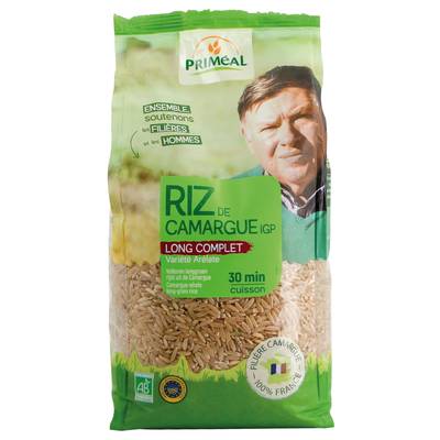 Priméal Riz de Camargue IGP Long Complet bio, 1kg