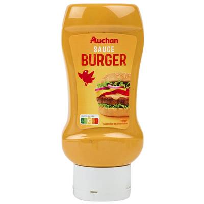 Auchan Sauce burger flacon souple, 350g