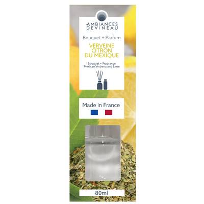 Ambiances Devineau Bouquet Verveine Citron du Mexique + recharge, 80ml