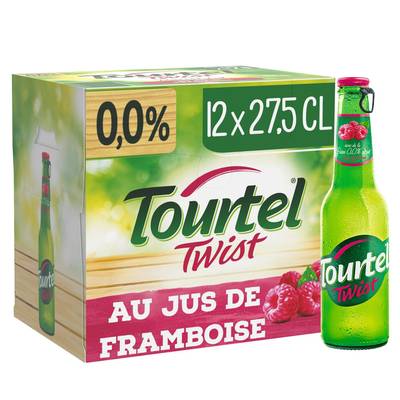 Tourtel Twist framboise 0.00%, 12x27,5cl