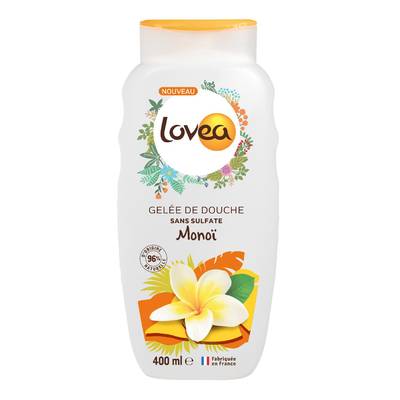 Lovéa Gelée de Douche Monoï, 400ml