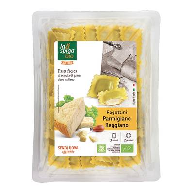 La Spiga Raviolis au parmesan Bio, 250g