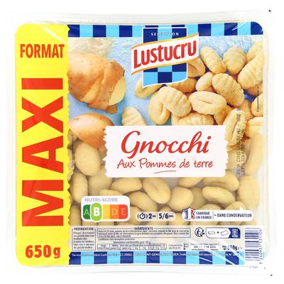 Lustucru Gnocchi aux pommes de terre - Maxi, 650g