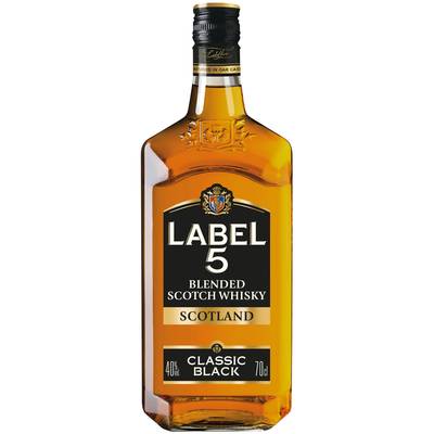 Label 5 Blended scotch whisky 40°, 70cl