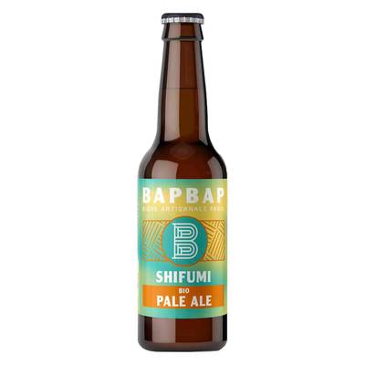 BAPBAP Bière blonde bio, 33cl