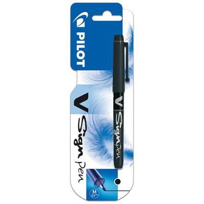 Pilot Stylo feutre encre noire pointe moyenne, 1  stylo
