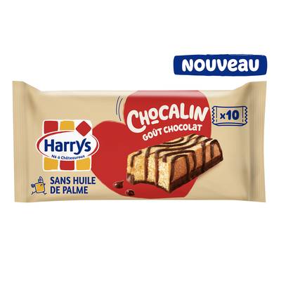 Harrys Gâteaux moelleux Cacao et Chocolat Chocalin, 350g