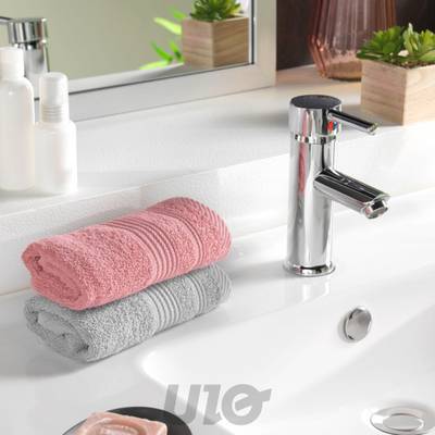 3574388014906 - Douceur D Interieur - Serviette Invité Bois De Rose