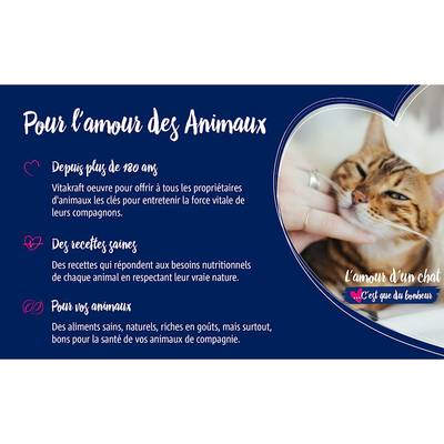 4008239235206 - Vitakraft Liquid - Snack au Canard et Beta-Glucanes - Friandise pour chat