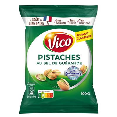Vico Pistaches au Sel de Gérande, 100g