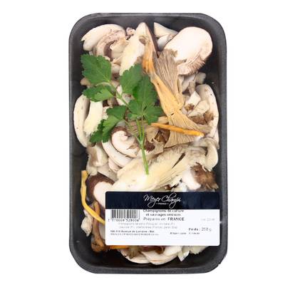 Champignons Mélange Gourmands, Barquette de 250g