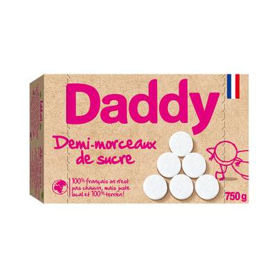 Daddy Sucre Rond Demi Morceaux, 750g