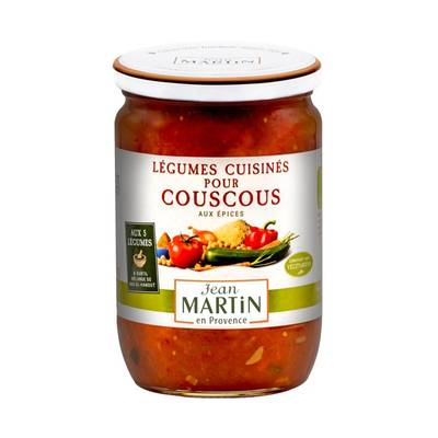 Jean Martin Légumes cuisinés pour couscous, 600g